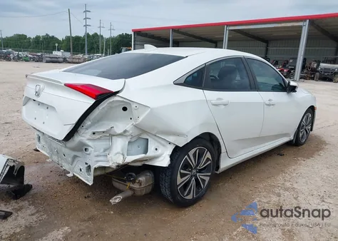 2017 Honda Civic Ex-L z USA, uszkodzony, nr VIN 19XFC1F75HE014197